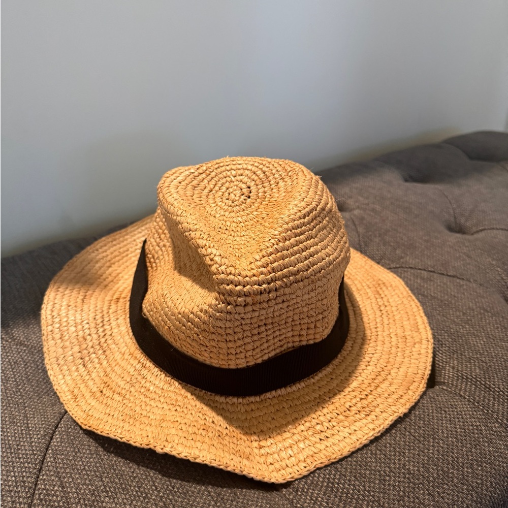 J.Crew Tan Straw Hat